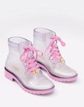 Bota Petite Jolie Iggy infantil PJ7211IF Tamanho:27-8cor:Translucido/Rosa Claro Bota Petite Jolie Iggy infantil PJ7211IF Tamanho:27-8cor:Translucido/Rosa Claro