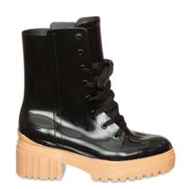 Bota Petite Jolie Strokes Preto/New Camel - PJ5604