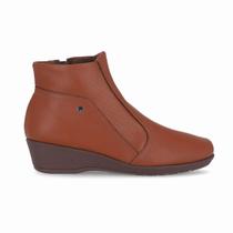 Bota Piccadilly 143217 Cano Longo Salto Médio Anabela Leve