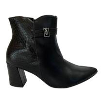 Bota Piccadilly 745211 Feminino Preto