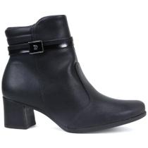 Bota Piccadilly Cano Curto 654061 Conforto Feminino