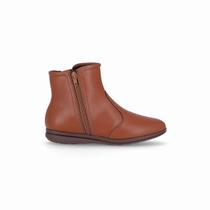 Bota Piccadilly Cano Curto Anabela Baixa Conforto e Estilo Bota Piccadilly Cano Curto Anabela Baixa Conforto e Estilo