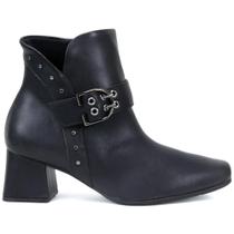 Bota Piccadilly Cano Curto Maxi 748037 Feminino Bota Piccadilly Cano Curto Maxi 748037 Feminino