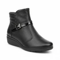 Bota Piccadilly Cano Curto Preto Alta Performance Feminino - Bota Piccadilly Cano Curto Preto Alta Performance Feminino -