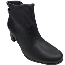 Bota piccadilly cano curto ref: 654054 feminino