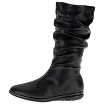 Bota Piccadilly Cano Médio Franzida REF:261025