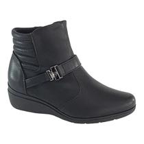 Bota Piccadilly Corturno Anabela Feminina Bota Piccadilly Corturno Anabela Feminina