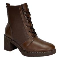Bota Piccadilly Coturno Maxi Denise 769003 Marrom Bota Piccadilly Coturno Maxi Denise 769003 Marrom