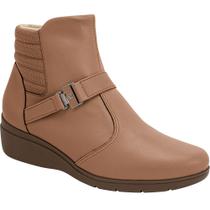 Bota Piccadilly Feminina Salto Anabela Napa Soft 117107