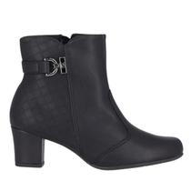 Bota piccadilly laura cano curto salto médio 110181