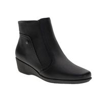 Bota Piccadilly Salto Anabela Cano Curto Joanete 143217 Preto