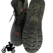 Bota Preta Motociclista / Motoboy - Walker