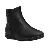 Bota Preto Acolchoamento Traseiro Comfort