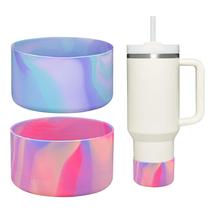 Bota Protetora de Silicone para Garrafa Stanley Quencher 1.2L e IceFlow 600ml