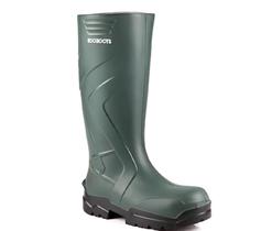 Bota Pu Ecoboots Verde Cano Longo N41