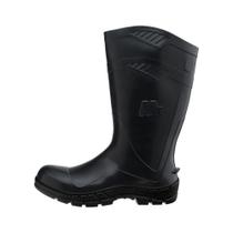 Bota PVC Allwork Preta Cano Alto Marluvas 701404