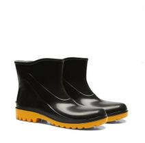 Bota Pvc Bracol PT/AM 16CM N38 CA37456 Sem/Forro