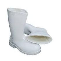 Bota pvc branca sem forro pega forte - n.41 Bota pvc branca sem forro pega forte - n.41