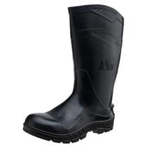 Bota PVC Cano Longo Bico Palmilha Perneira Aço Preta CA 40793 100AWORKF-CA-PR-A-PA - MARLUVAS