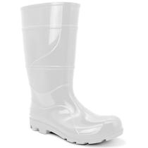 Bota PVC Cano Longo Cartom CA 51055 - Branco Bota PVC Cano Longo Cartom CA 51055 - Branco