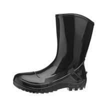 Bota PVC Cano Médio sem Forro Preta 36 110VFLEX-PR - Marluvas