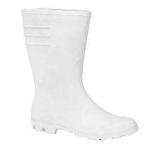 Bota Pvc Galocha Borracha Branca Antiderrapante Faxina Forro Bota Pvc Galocha Borracha Branca Antiderrapante Faxina Forro