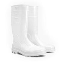Bota Pvc Impermeável Branca Cano Longo Leve Vulcabrás Bota Pvc Impermeável Branca Cano Longo Leve Vulcabrás