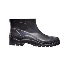 Bota Pvc Impermeável Cano Extra Curto Galocha Preta Limpeza Bota Pvc Impermeável Cano Extra Curto Galocha Preta Limpeza