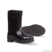 Bota pvc kids preta innpro 172