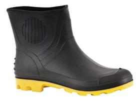 Bota PVC Preta Cano 3/4 Nº37 com Forro Vonder Impermeável, Antiderrapante, Trabalho e Chuva Bota PVC Preta Cano 3/4 Nº37 com Forro Vonder Impermeável, Antiderrapante, Trabalho e Chuva