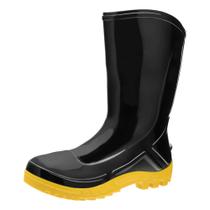 Bota PVC Preto/Amarelo 27cm Nº 38 Vulcaflex