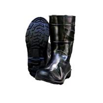 Bota Pvc Sem Forro Preta Numero 33/34 Crival