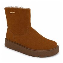 Bota Quiz Peluciada Camurça 68-2296-11 Camel Bota Quiz Peluciada Camurça 68-2296-11 Camel