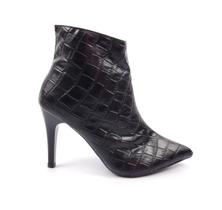 Bota Rafaela Cano Curto Bico Fino Salto Alto Bota Rafaela Cano Curto Bico Fino Salto Alto