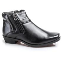 Bota Rafarillo Country Masculina Couro Lisa Urbano