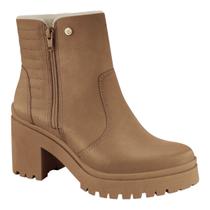 Bota Ramarim 2250102 Cano Curto Salto Grosso Tratorada Feminina