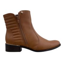 Bota Ramarim 2253102 Feminino Marrom Claro