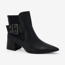 Bota Ramarim Cano Curto Feminina Preta Bota Ramarim Cano Curto Feminina Preta