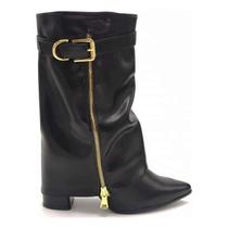 Bota Ramarim Capa Luxo - Estilo Elegante All Black Bota Ramarim Capa Luxo - Estilo Elegante All Black
