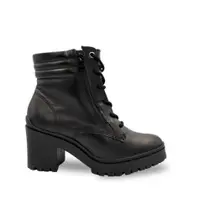 Bota Ramarim Couro Salto Grosso Preto Ref 24-50104 Bota Ramarim Couro Salto Grosso Preto Ref 24-50104