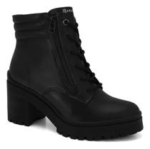 Bota Ramarim Couro Salto Grosso Ref 24-50104 Bota Ramarim Couro Salto Grosso Ref 24-50104