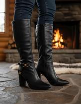 Bota Ramarim Feminina Original Couro Legítimo Cano Alto Bota Ramarim Feminina Original Couro Legítimo Cano Alto