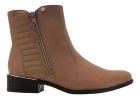 Bota Ramarim Feminina Salto Baixo Caramelo 2253102C