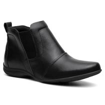 Bota Rasteira Casual Feminina Cano Curto Baixo Confortável - EMOT SHOES