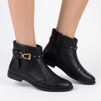 Bota Rasteira Moleca C/ Fivela Feminino Adulto - Ref 5333.108