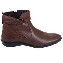 Bota Rasteira Perlatto Couro Ang801