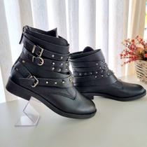 Bota Rasteira Raphaella Booz Couro 29122112894