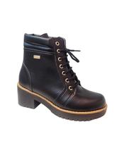 Bota Sabrina Coturno Sola Média 2006 Cor:PretoTamanho:34 Bota Sabrina Coturno Sola Média 2006 Cor:PretoTamanho:34