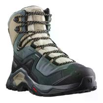 Bota Salomon Quest Element GTX Feminina Preta e Cinza