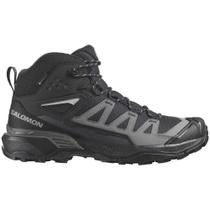 Bota Salomon X Ultra 360 Mid GTX Masculina Preto Cinza